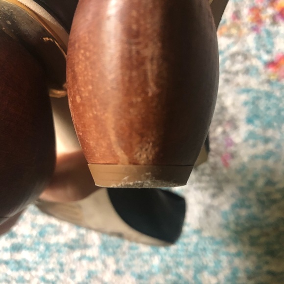 Rejina Pyo leather slingbacks with wooden heel - Picture 5 of 5